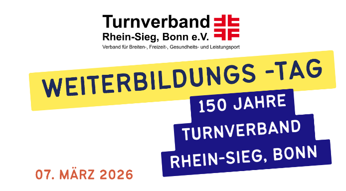 Weiterbildungstag am 7. März 2026 (Turnverband Rhein-Sieg, Bonn)